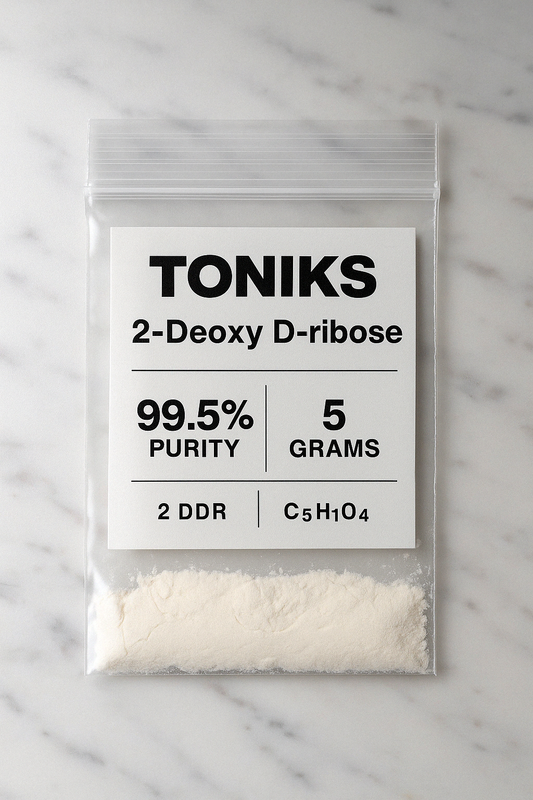 2-Deoxy-D-Ribose (2DDR) Powder – 5g – ≥99.5% Purity